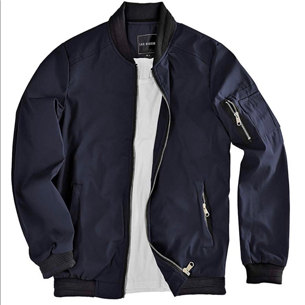 Men’s Lightweight Softshell Bomber Jacket